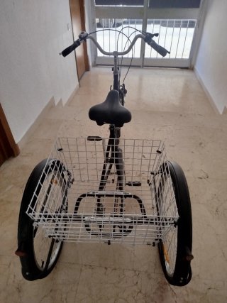 Triciclo con Cesta Grande