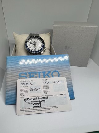 Seiko 5 Sports GMT - Esfera Blanca