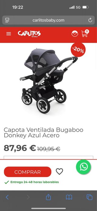 Carro Gemelar Bugaboo Donkey