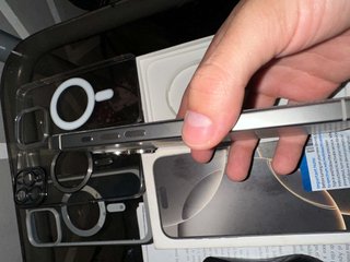 iPhone 16 Pro Max Argento
