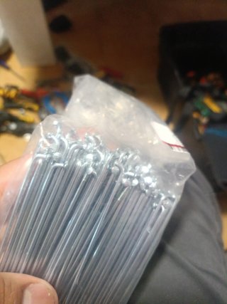 Radios de Bicicleta 255mm