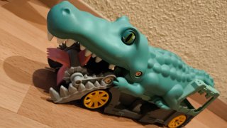 Tren Lanzadera Cocodrilo Juguete