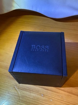 Reloj Hugo Boss Cronógrafo Negro/Plata