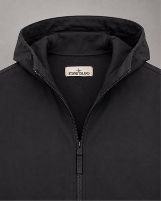 Stone Island Giubbino Soft Shell-R Nero