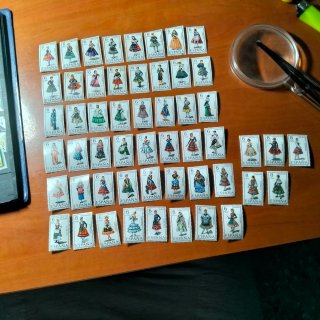 53 Sellos España Trajes Típicos nuevos