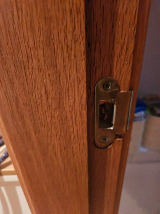 Puerta interior de madera