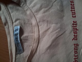 Lote 3 camisetas: mariposa, rosa, texto