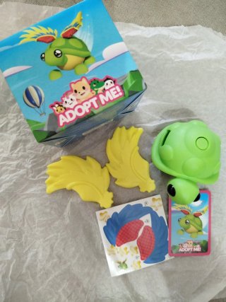 Tartaruga Verde Adopt Me! Happy Meal McDonald's