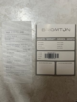 Hoverboard Brigmton Negro (Patín Eléctrico)