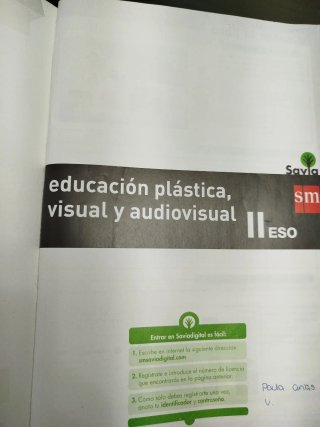 Educación plástica, visual y audiovisual II ESO