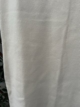 Falda midi beige talla única