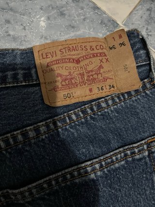 Pantalones Levi's 501 Azules