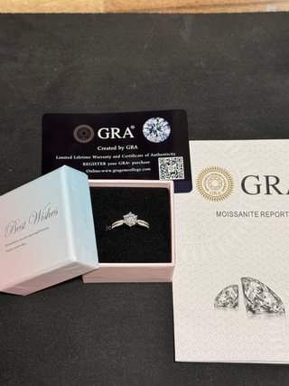 Anillo Plata con Diamante