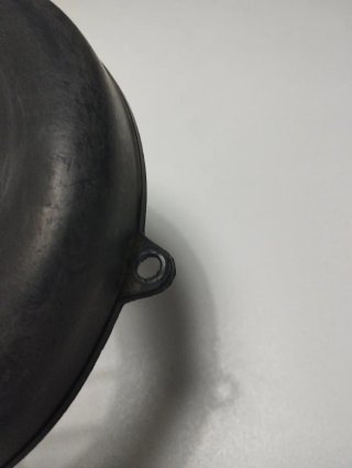 Tapa Vespino Negra