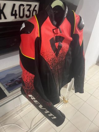 Chaqueta de cuero moto