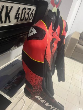 Chaqueta de cuero moto