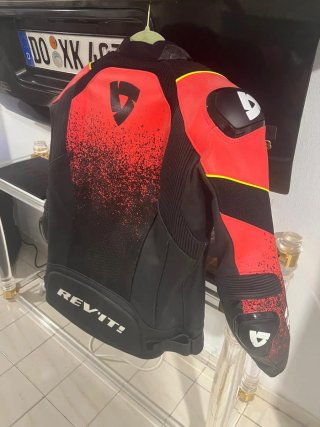Chaqueta de cuero moto