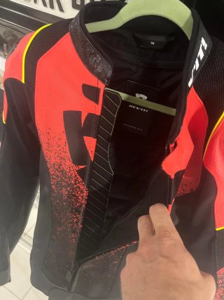 Chaqueta de cuero moto