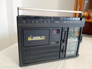 Radio Cassette Graetz 305. Euro Corder. Año 1975.
