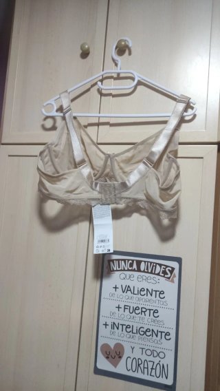 Sujetador Beige 95C(Europa), 110C(España)