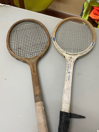 2 Raquetas de Tenis Antiguas