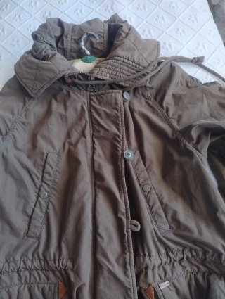 Parka verde militar