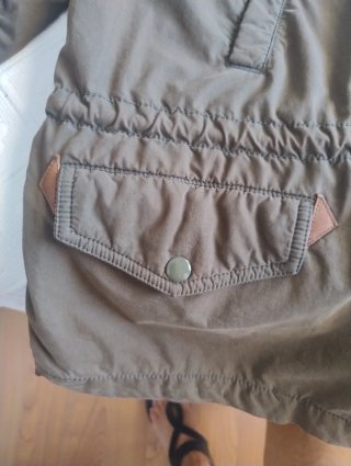 Parka verde militar