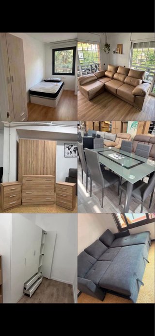Muebles sin estrenar con garantía y transporte