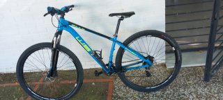 Bicicleta MTB Azul Poison