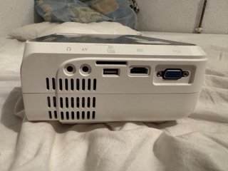 Proyector Bomaker Gris y Blanco