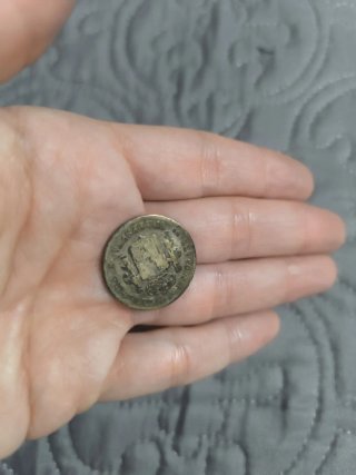 Moneda antigua Una Peseta 1882