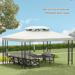 Techo repuesto cenador 4x3m