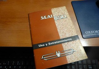 Manual Seat 850 Uso y Entretenimiento