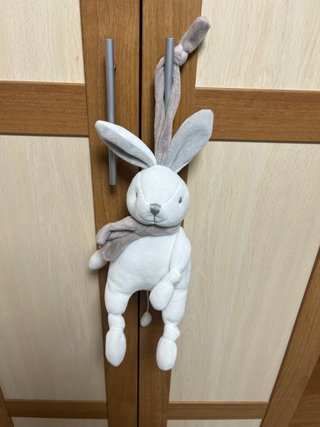 Peluche musical conejo para bebé