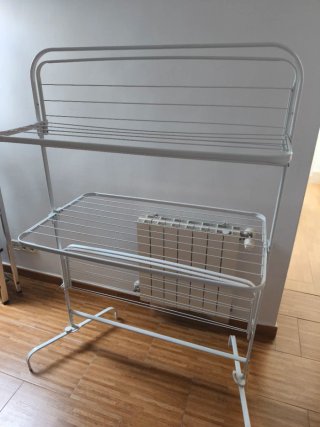 Tendedero de aluminio plegable