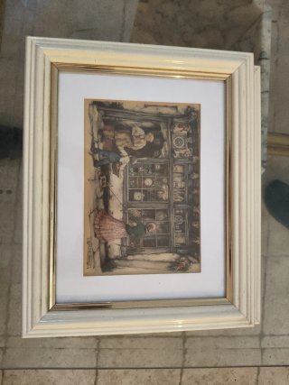 4 Cuadros Anton Pieck