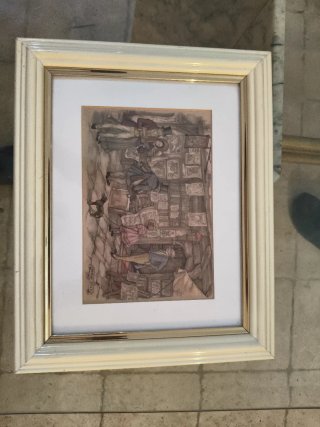 4 Cuadros Anton Pieck