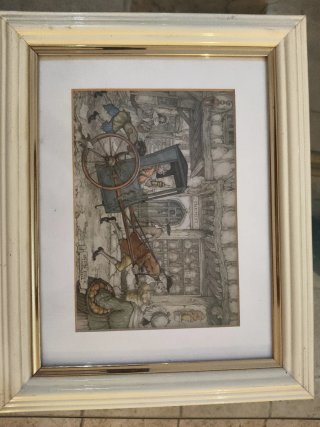 4 Cuadros Anton Pieck