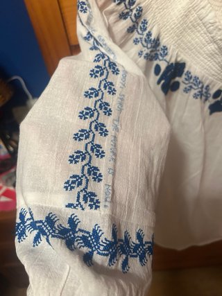 Camisola Desigual bordada talla XXXL