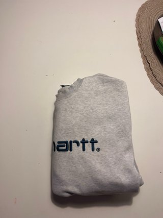 Sudadera Carhartt Gris Logo