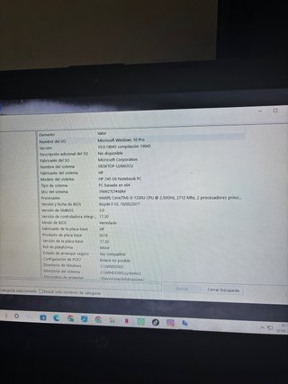 HP 240 G6 i5-7200U 4GB RAM 1TB HDD