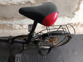 Bicicleta Plegable Negra