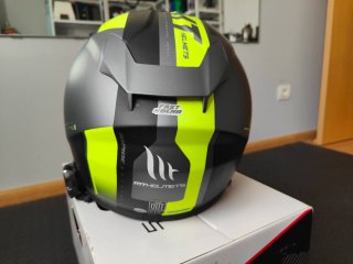 Casco MT Rapide Talla M + Intercom Cardo Q1