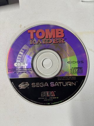 Tomb Raider Sega Saturn