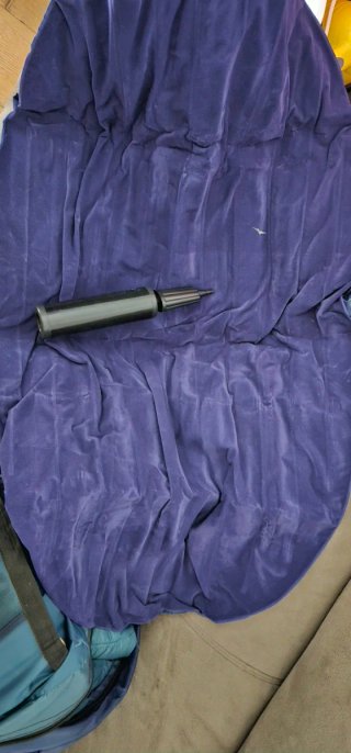 Cuna de viaje Kidco con colchón hinchable