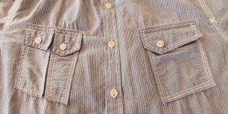 Camisa No Excess Rayas Azul y Blanco Talla L