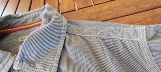 Camisa No Excess Rayas Azul y Blanco Talla L