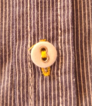 Camisa No Excess Rayas Azul y Blanco Talla L