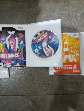 Pack 3 Juegos Wii: Zumba, Just Dance 4, ExerBeat