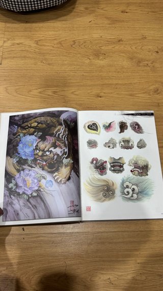 Libro de arte Chinese Foo Dog – Ilustraciones